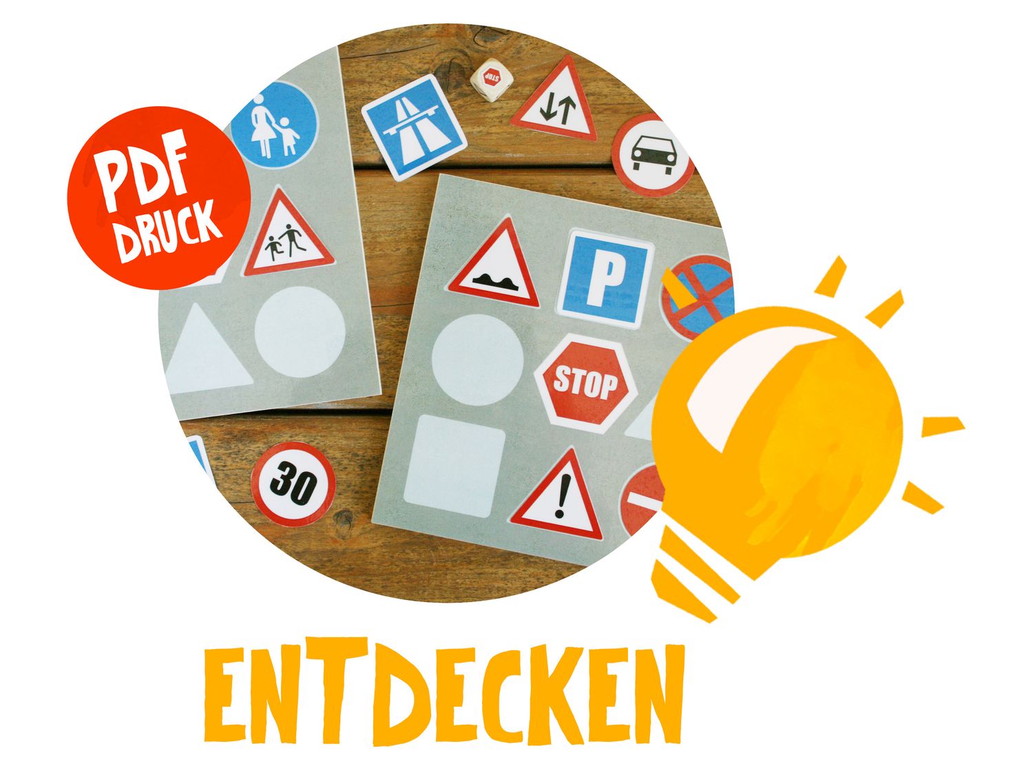 zWerkstück Verkehrszeichenspiel