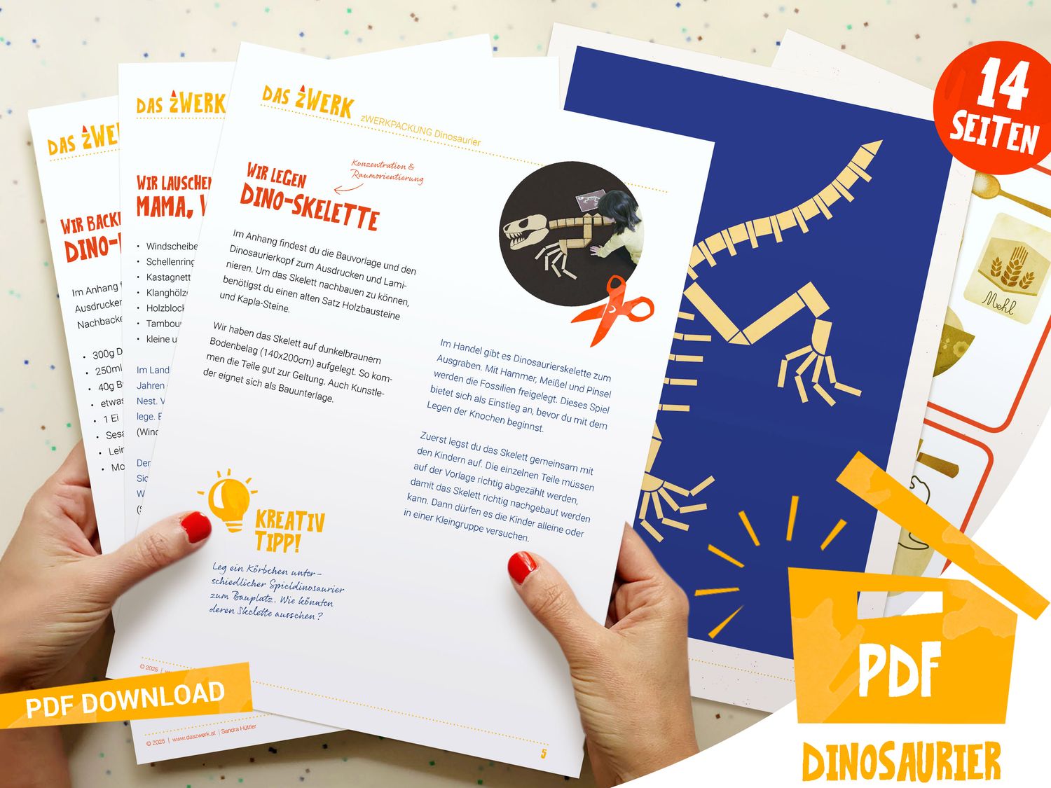 zWerkpackung Dinosaurier