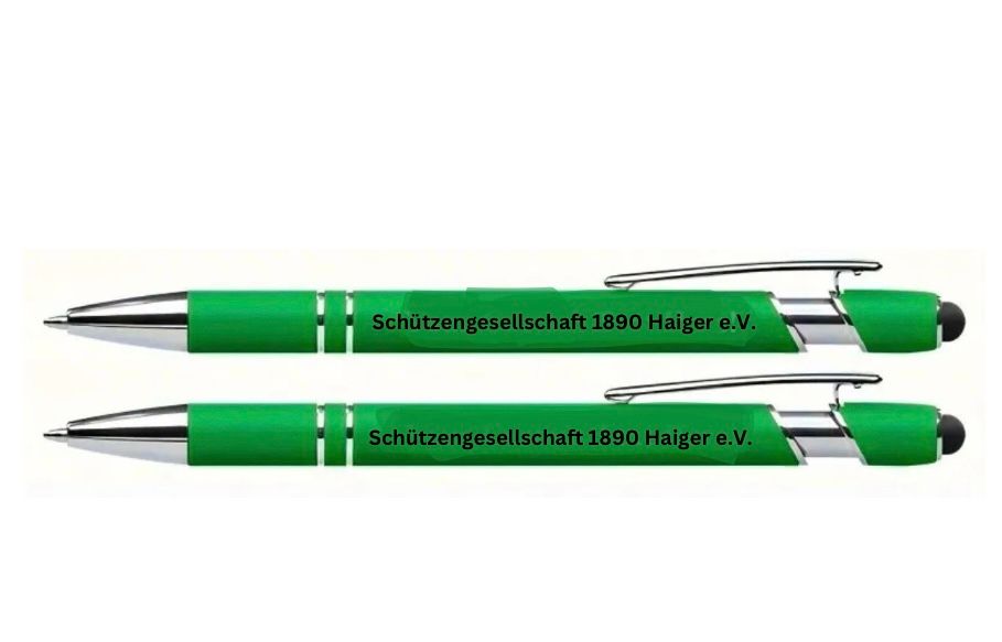 2x Kugelschreiber SG- Haiger