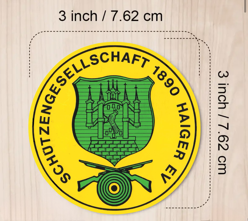 Aufkleber- Set (4 Stück) Logo SG-Haiger Aufkleber- Set (4 Stück) Logo SG-Haiger