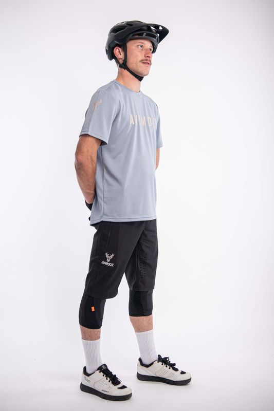 RAW SHORT SLEEVES JERSEY GREY