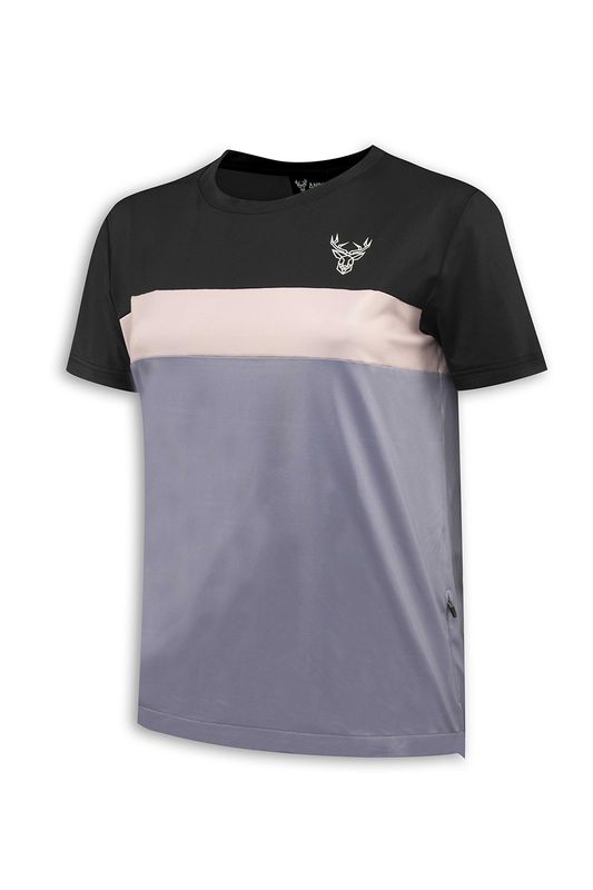 MAILLOT WOMEN WILD SHORT SLEEVE JERSEY PURPLE