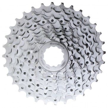 CASSETTE 9V. SUNRACE M96 11-32 VTT POUR SHIMANO NICKEL (LIVRE EN BOITE) (11-12-14-16-18-21-24-28-32)