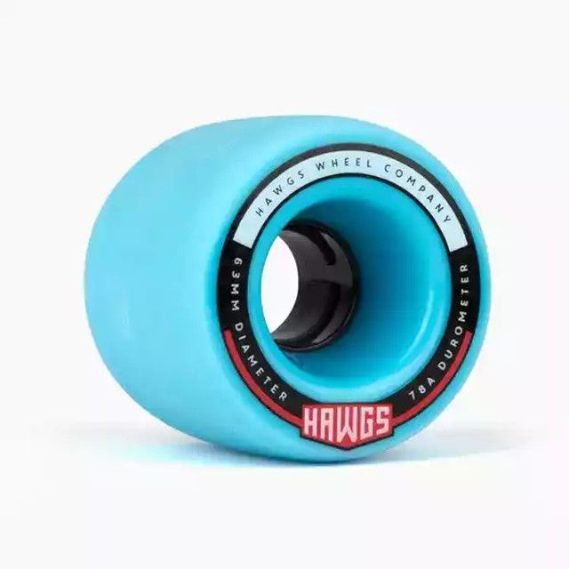 Roues HAWGS WHEELS (JEU DE 4) 60MM CHUBBY 78A BLUE