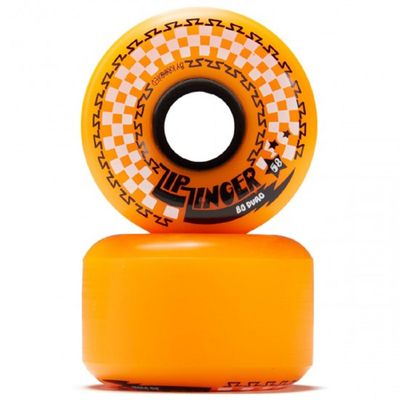 KROOKED WHEELS CRUISER (JEU DE 4) 58MMZIP ZINGER 80D ORANGE