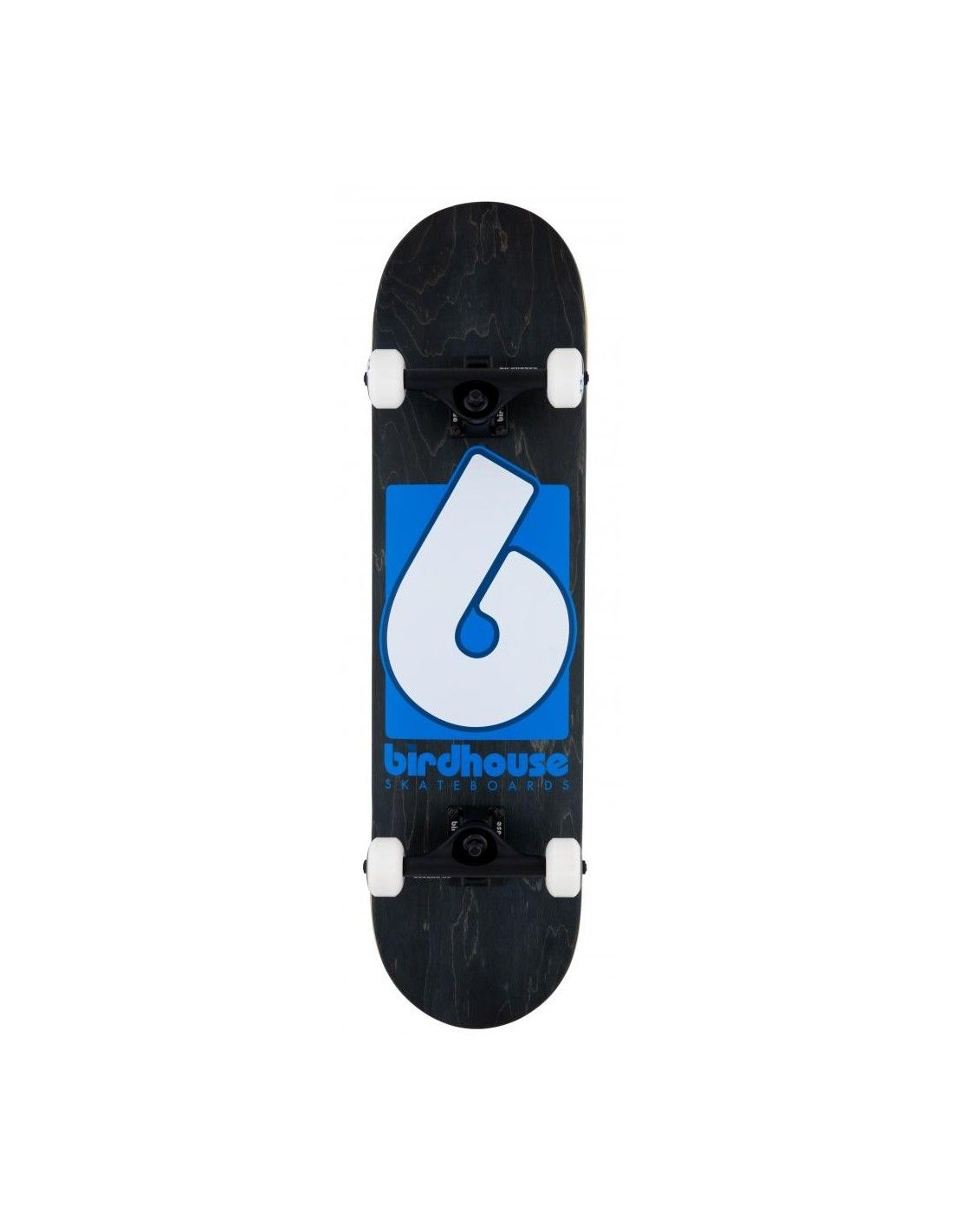 BIRDHOUSE COMPLET STAGE 3 B LOGO 8&quot; NOIR/BLEU