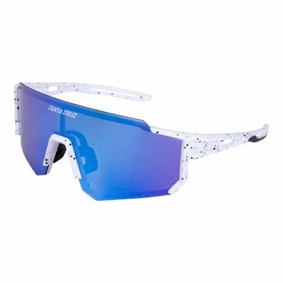SANTA CRUZ LUNETTES STRIP RACER White/Blue