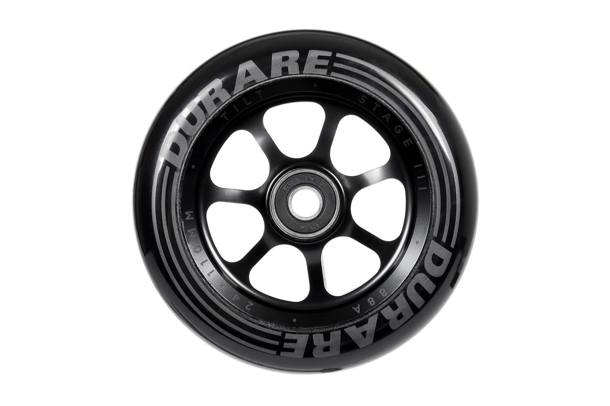 Roue Tilt Durare Spoked Noir 110  lot de deux roues