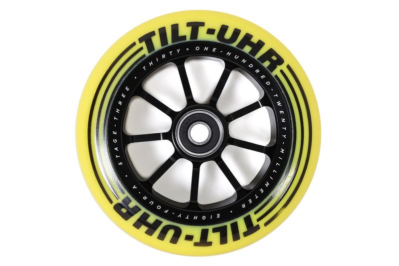 Roue Tilt UHR Jaune 120 30 lot de deux roues