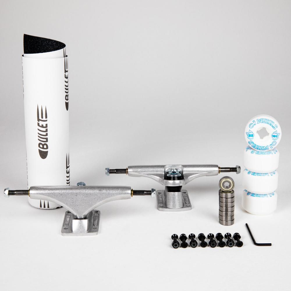BULLET KIT TRUCK  ROUES  ROULEMENTS  PADS  OUTIL  GRIP