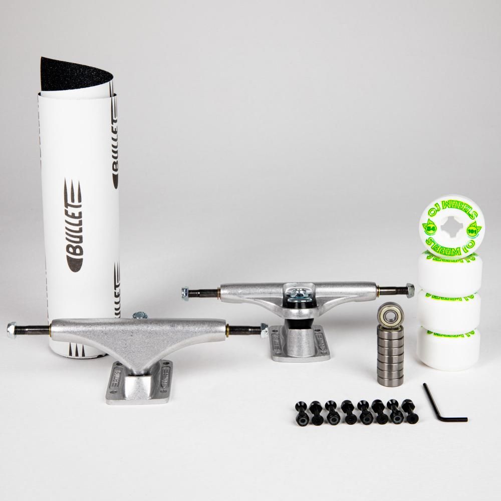 BULLET KIT TRUCK  ROUES  ROULEMENTS  PADS  OUTIL  GRIP
