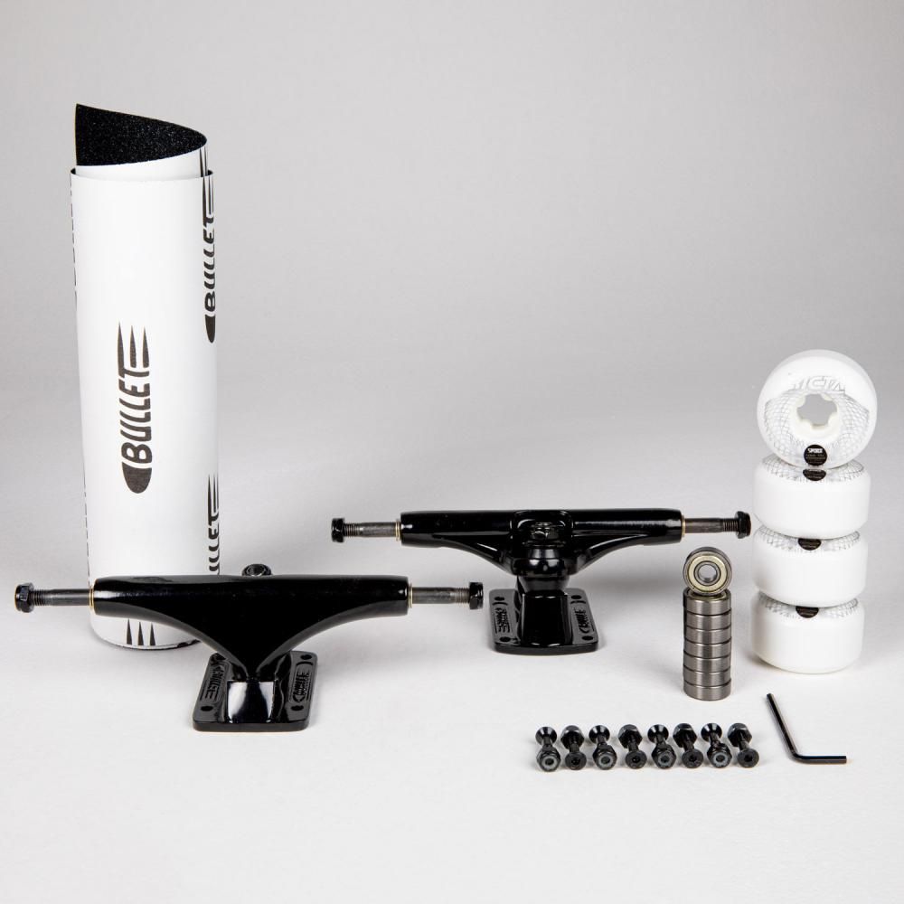 BULLET KIT TRUCK  ROUES  ROULEMENTS  PADS  OUTIL  GRIP