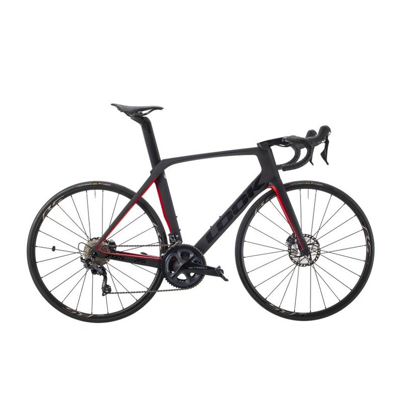 LOOK 795 BLADE Black Metallic Red Mat Glossy