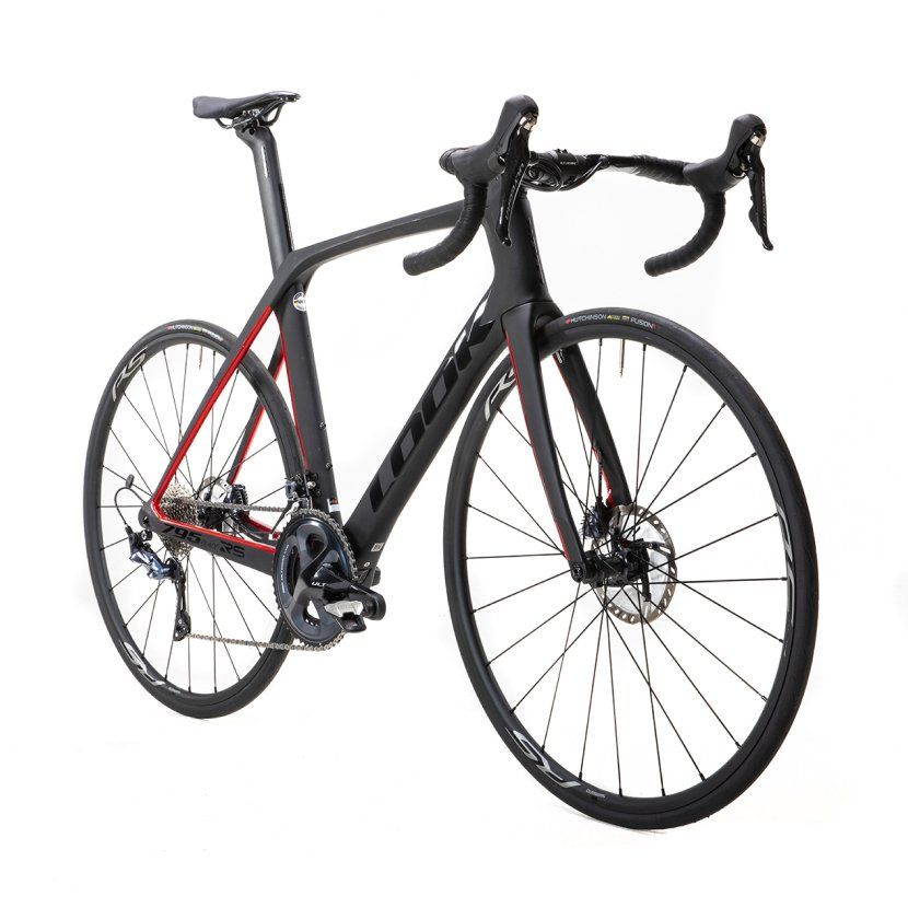 LOOK 795 BLADE Black Metallic Red Mat Glossy