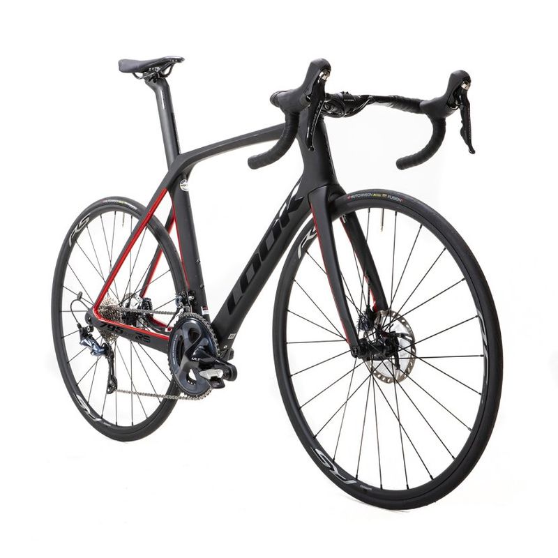 LOOK 795 BLADE Black Metallic Red Mat Glossy