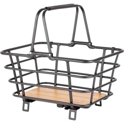 Panier vélo arrière 23L AVS - Noir Brun Atran Epic Shopper