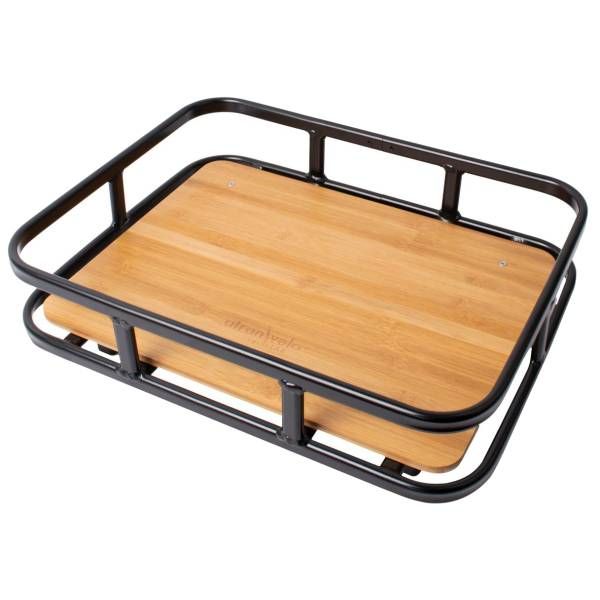 Panier à vélo 10L Bamboo  Noir  Atran Bakery AVS