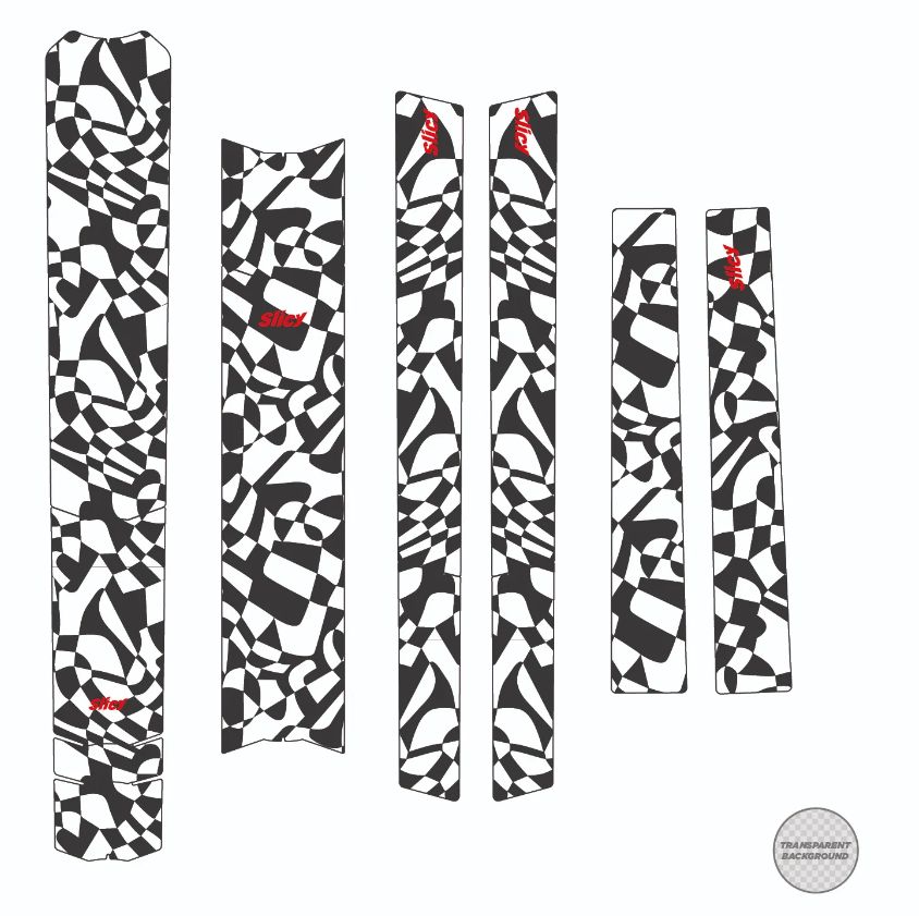 Protection de cadre Imprimée – Slicy Colors DAZZLE