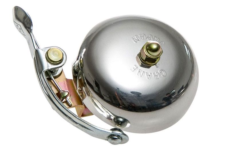 Mini SUZU Bell SONNETTE -bracelet en acier - Argent poli
