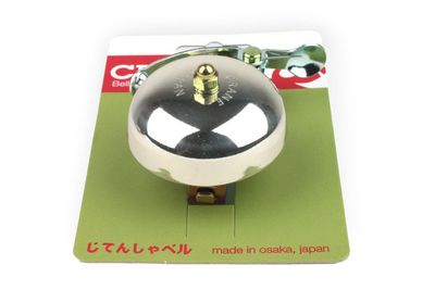 Mini SUZU Bell SONNETTE -bracelet en acier - Argent poli
