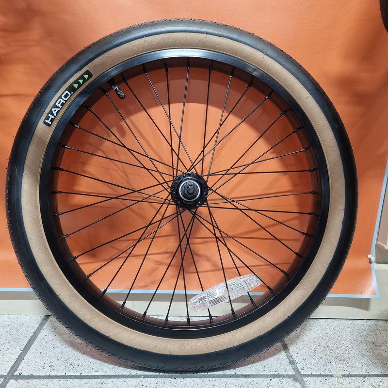 Jeu de roues provenant du BMX HARO THE QUIST