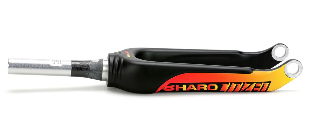 Fourche CLIQ Citizen Carbone Orange HARO