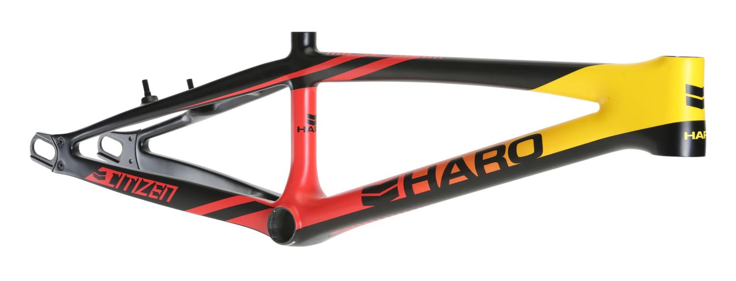 Cadre BMX Race Citizen Carbon ORANGE PRO XL