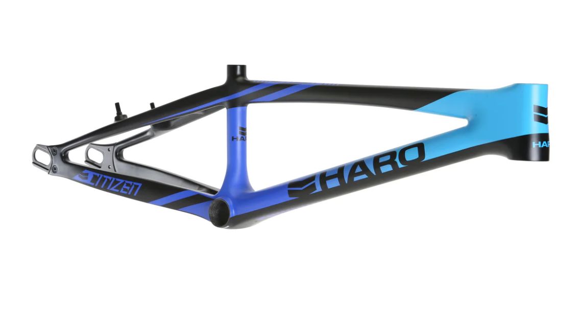 Cadre BMX Race Citizen Carbon BLEU PRO XL
