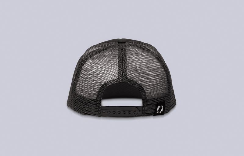 CASQUETTE COMMENCAL KIDS TRUCKER BLACK AND ORANGE