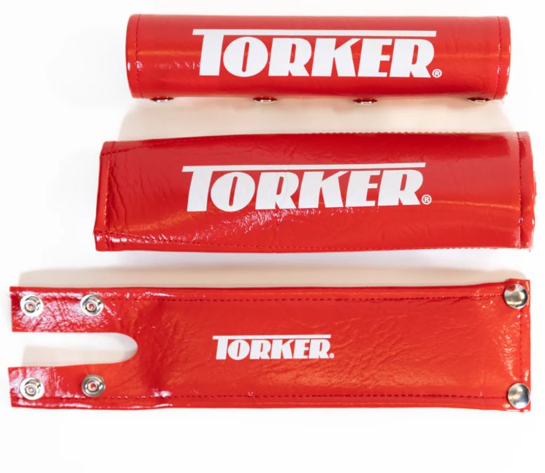 Ensembles de pad à pression en vinyle Rouge Torker - Par Flite