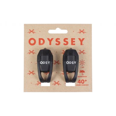 Kit Lumiere Odyssey Bike (Av+Ar) Black
