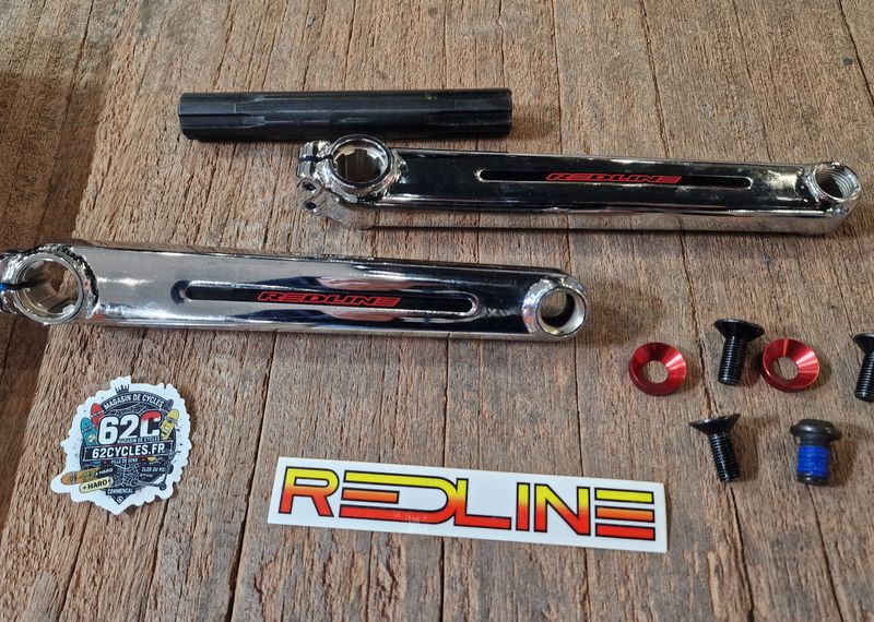 Kit Pédalier Complet Redline Flight 3 Pièces (Chromoly)