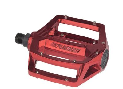 Pédales Fusion BMX Rouge