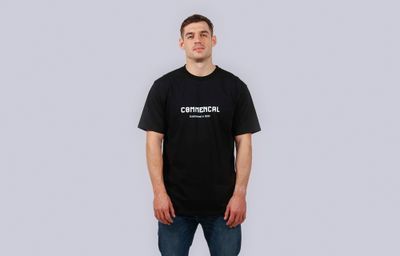 T-SHIRT COMMENCAL CORPORATE BLACK