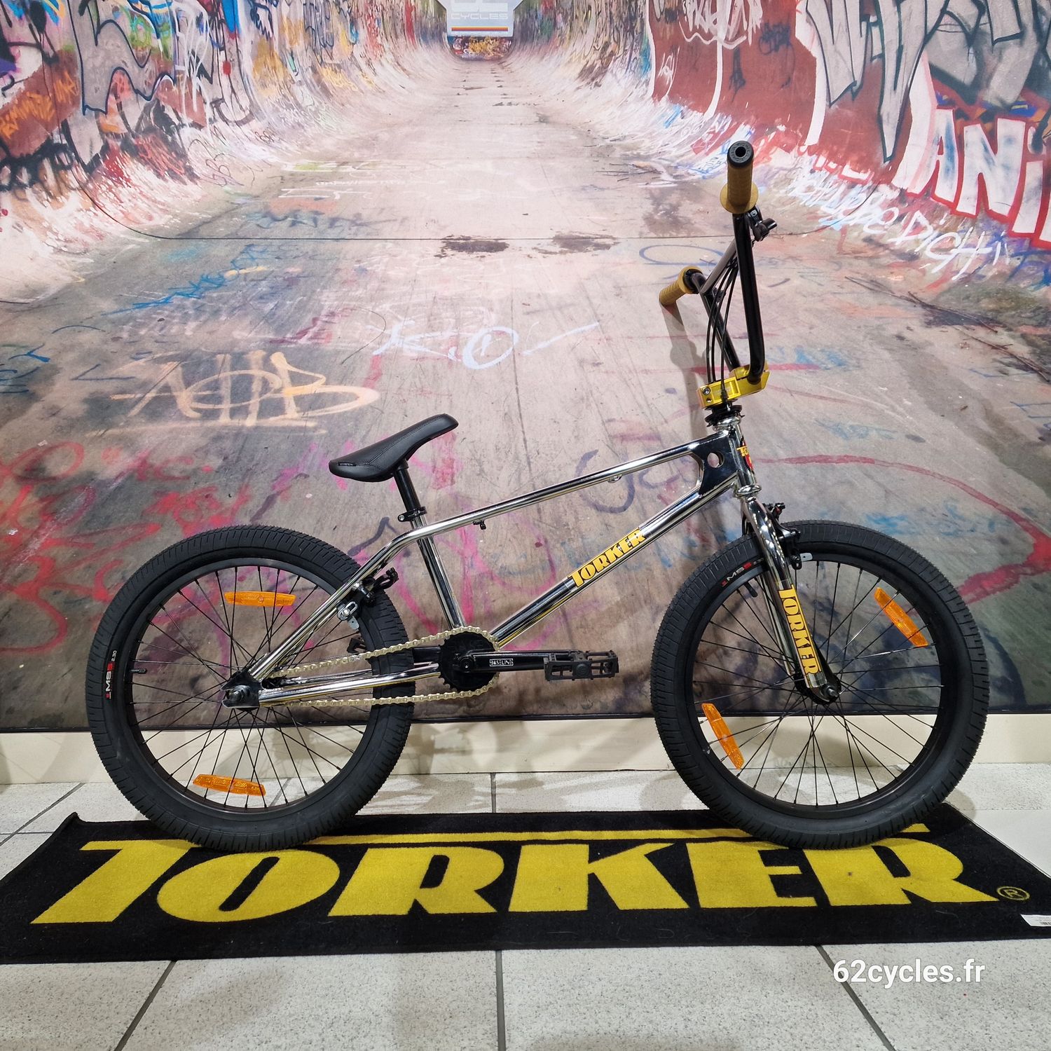 BMX TORKER LP-F CHROME TRIPLE SHOW - NEUF