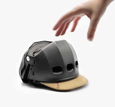 Overade PLIXI  Casque Pliable TITANIUM GREY