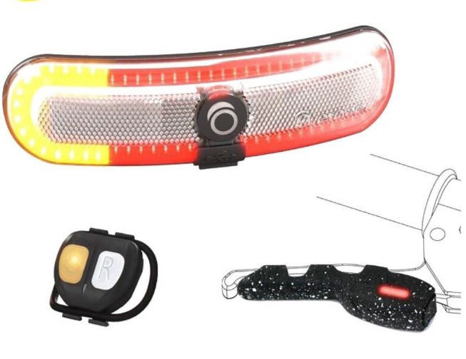 Overade OxiTurn feu clignotant &amp; freinage