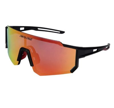 Lunettes de soleil Santa Cruz Strip Racer - noir (noir/rouge orangé)
