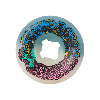 ​Roues de skateboard SLIME BALLS Hairballs 50-50 W Tea en 54mm et 95A