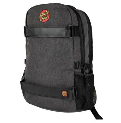 Sac à dos de skate Santa Cruz Classic Dot Emb Noir - O/S