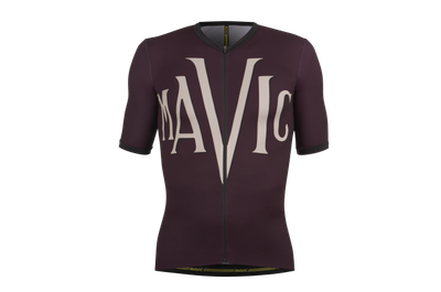 MAILLOT MAVIC HERITAGE  AUBERGINE JERSEY MEN