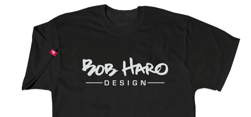 T-shirt Homme Bob Haro Design  Édition BHD Signature