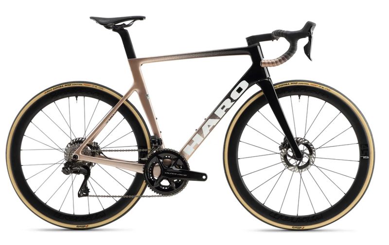 HARO Rivette Carbon Top Shelf Rose brillant Or