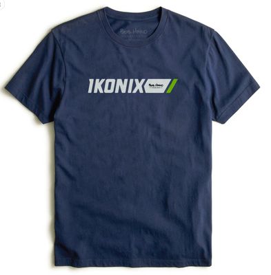 ​Le T-shirt IKONIX Bob Haro Séries Bleu Marine