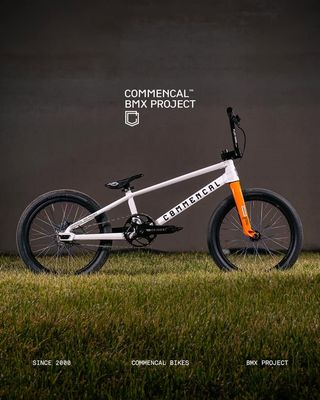 CADRE COMMENCAL BMX V1 GLITTERY WHITE