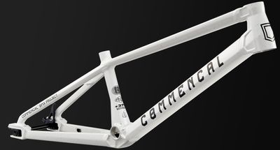 CADRE COMMENCAL BMX V1 GLITTERY WHITE