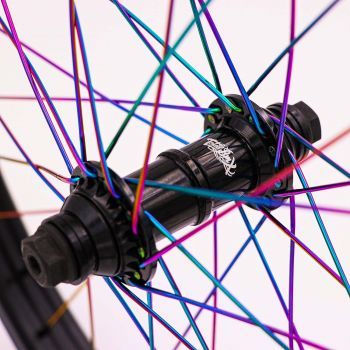 Roue Avant Total Techfire Black Rainbow