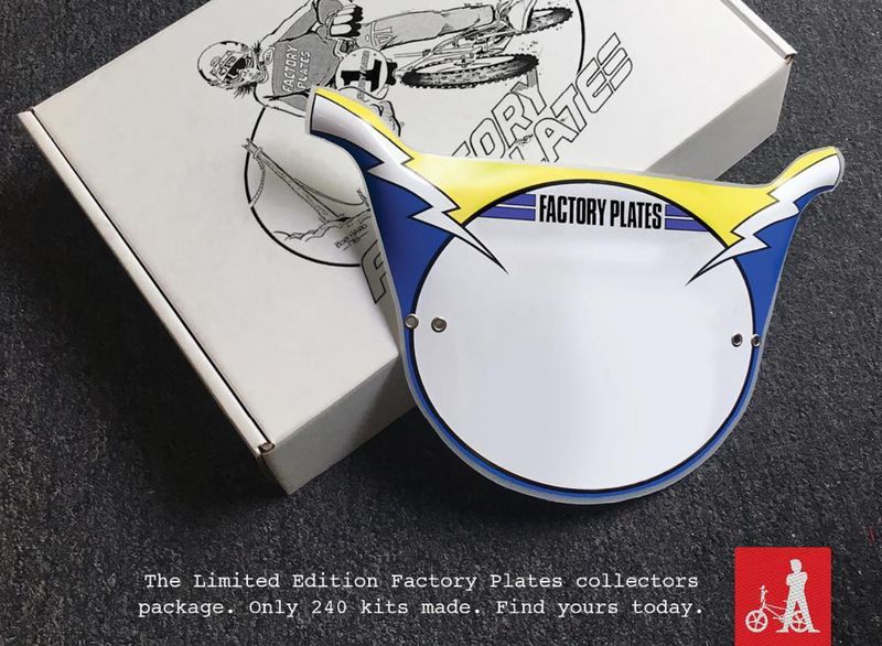 Factory Plates - Plaques d'usine - Coffret 40e anniversaire !