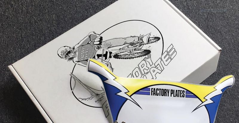 Factory Plates - Plaques d'usine - Coffret 40e anniversaire !