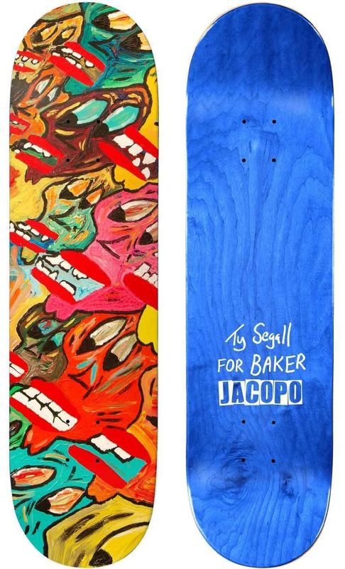 Baker Ty Segall JC Pro  Planche de skateboard 8.5